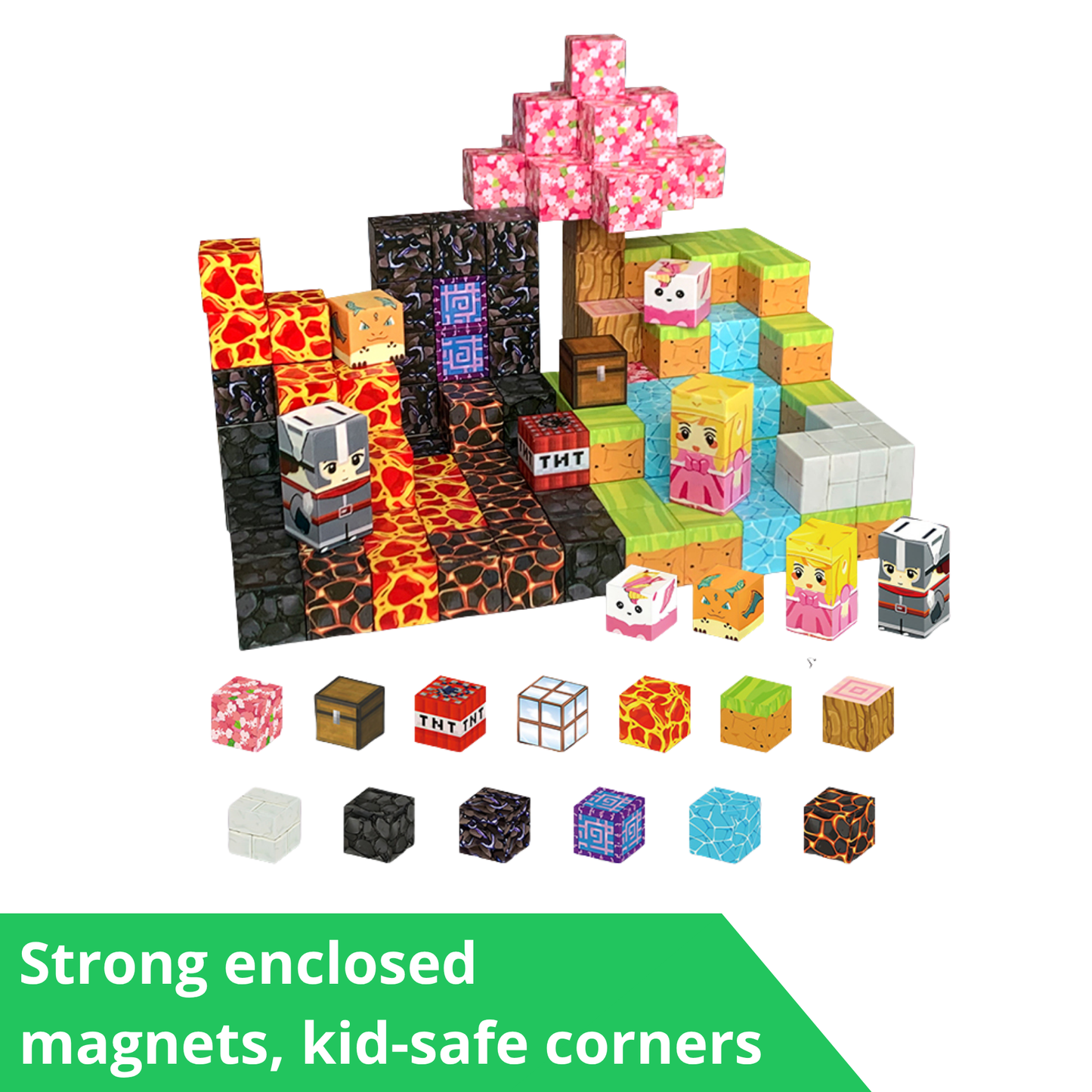 BlockRealm™ Magnetic Pixel World