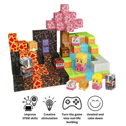 BlockRealm™ Magnetic Pixel World