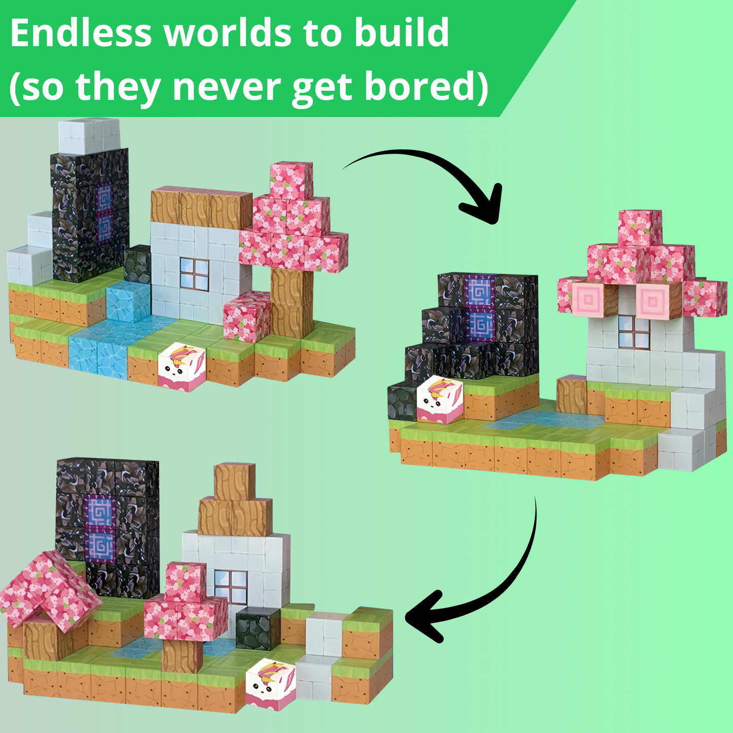 BlockRealm™ Magnetic Pixel World